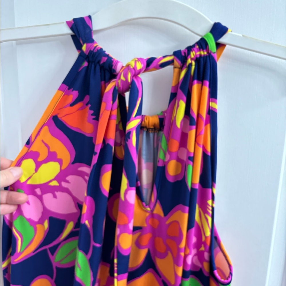Trina Turk floral dress, XL - Picture 5 of 6